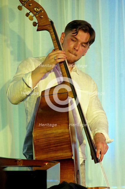 Ewan Hastie, iG4, Watermill Jazz Club, Dorking, Surrey, 17 June 2025. Creator: Brian O'Connor.