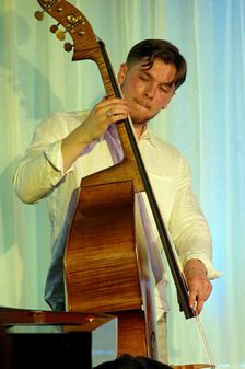 Ewan Hastie, iG4, Watermill Jazz Club, Dorking, Surrey, 17 June 2025. Creator: Brian O'Connor