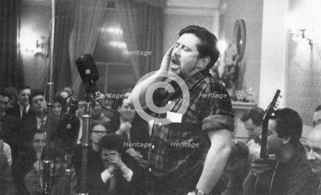 Ewan MacColl, Enterprise Public House, Long Acre, London,  Artist: Eddis Thomas