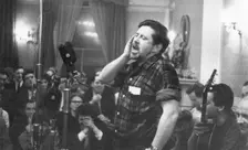 Ewan MacColl, Enterprise Public House, Long Acre, London, Artist: Eddis Thomas