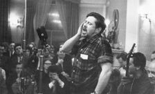 Ewan MacColl, Enterprise Public House, Long Acre, London, Artist: Eddis Thomas