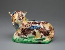 Ewe, Staffordshire, c. 1780. Creator: Staffordshire Potteries