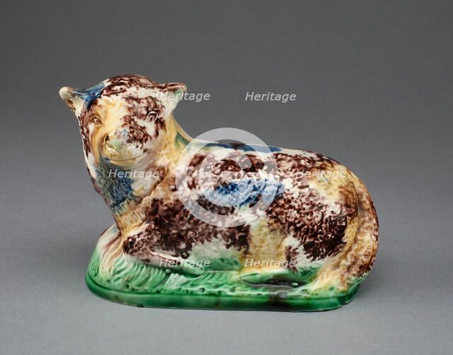 Ewe, Staffordshire, c. 1780. Creator: Staffordshire Potteries.