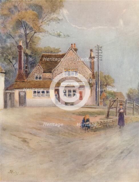 'Ewehurst Post Office', 1911, (1914). Artist: James S Ogilvy.