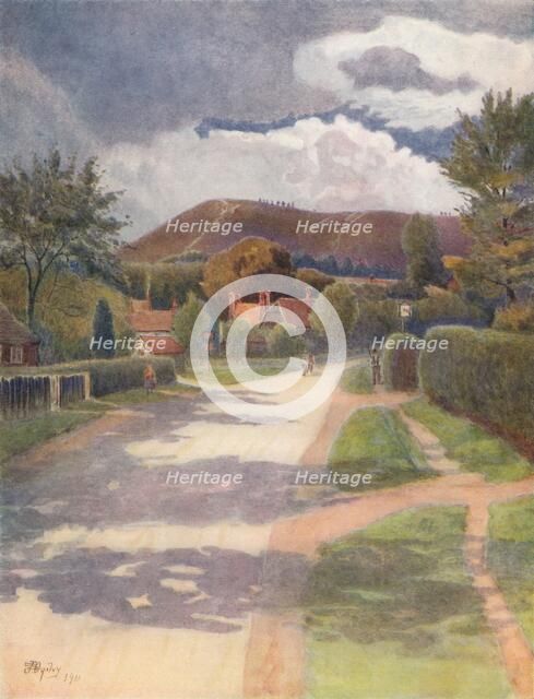 'Ewehurst Village', 1911, (1914). Artist: James S Ogilvy.