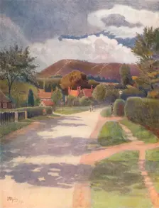 Ewehurst Village 1911, (1914). Artist: James S Ogilvy