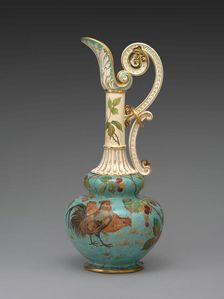 Ewer, 1886/90. Creator: Faience Manufacturing Company
