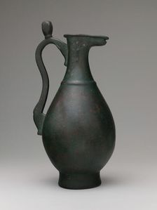 Ewer with Protruding Lip, Iran, 8th century. Creator: Unknown