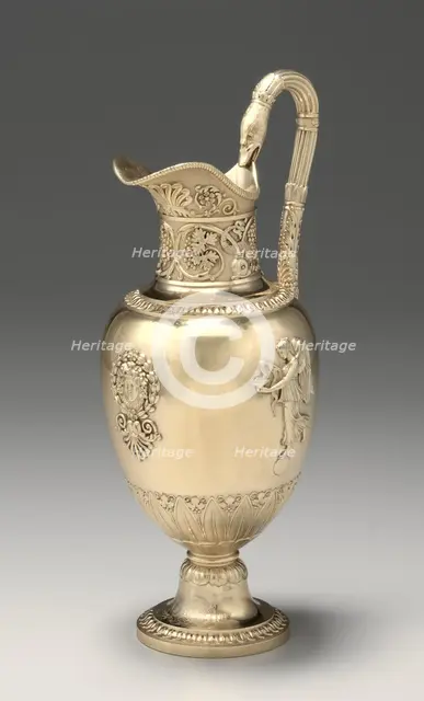 Ewer (aiguière), c. 1817. Creator: Jean Baptiste Claude Odiot (French).