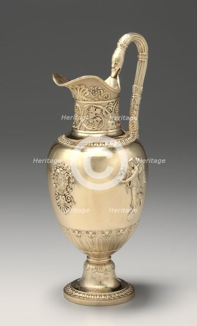 Ewer (aiguière), c. 1817. Creator: Jean Baptiste Claude Odiot (French).