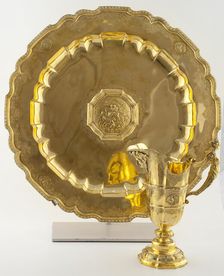 Ewer and Basin, Augsburg, c. 1720. Creator: Johan Erhard Heuglin II