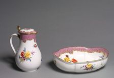 Ewer and Basin, c. 1765. Creator: Meissen Porcelain Factory (German)