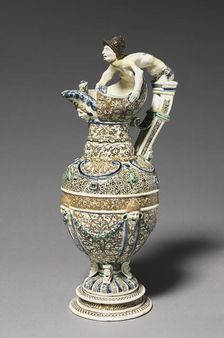 Ewer, c. 1540-67. Creator: Saint-Porchaire (French)
