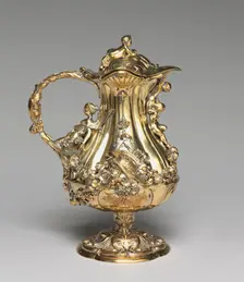 Ewer, c. 1845. Creator: Jean-Valentin Morel (French, 1794-1860); Jules Dieterle (French, 1811-1889); Jules Klagmann (French, 1810-1867)