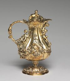 Ewer, c. 1845. Creator: Jean-Valentin Morel (French, 1794-1860); Jules Dieterle (French, 1811-1889); Jules Klagmann (French, 1810-1867)