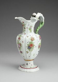 Ewer, Doccia, 1755/65. Creator: Doccia Porcelain Factory
