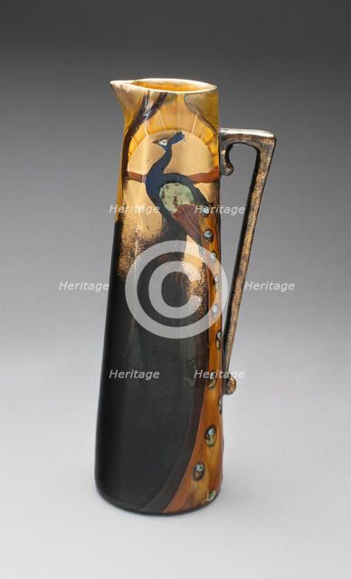 Ewer, England, c. 1900. Creators: Phoenix Ware, Thomas Forester and Sons.