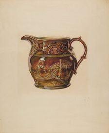 Ewer - Fulton Steamboat, c. 1940. Creator: George Yanosko