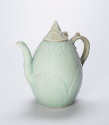 Ewer in the Form of a Bamboo Shoot, Korea, Goryeo dynasty (918-1392), mid-12th century. Creator: Unknown