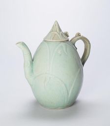 Ewer in the Form of a Bamboo Shoot, Korea, Goryeo dynasty (918-1392), mid-12th century. Creator: Unknown