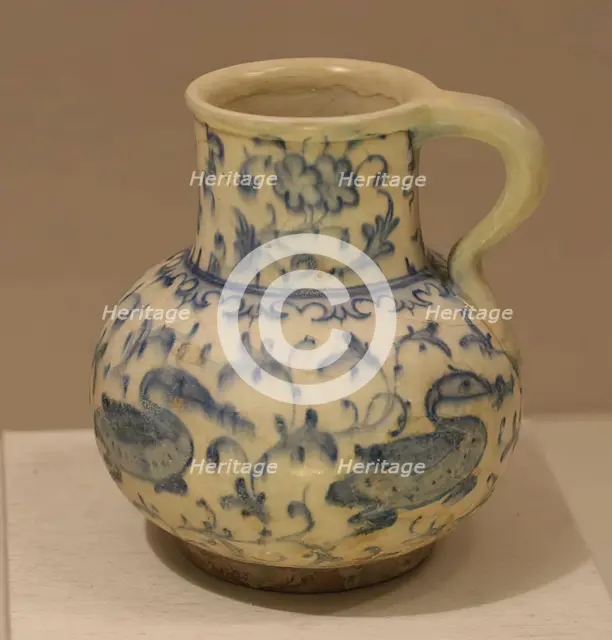 Ewer, Iran, late 15th century. Creator: Unknown.