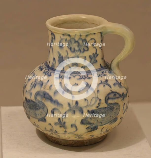 Ewer, Iran, late 15th century. Creator: Unknown.