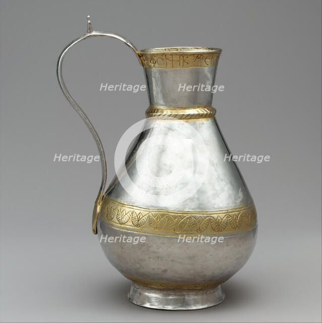 Ewer of Zenobius, Avar or Byzantine, 700s. Creator: Unknown.