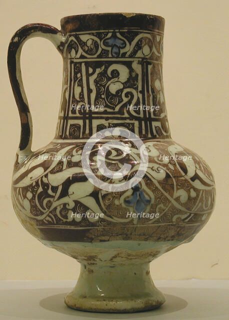 Ewer, Syria, late 12th-first half 13th century. Creator: Unknown.