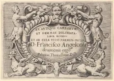 Ex Antiquis Cameorum et Gemmae Delineata/ Liber Secundus/et ab Enea Vic..., published ca. 1599-1622. Creator: Unknown