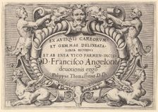 Ex Antiquis Cameorum et Gemmae Delineata/ Liber Secundus/et ab Enea Vic..., published ca. 1599-1622. Creator: Unknown