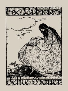 Ex Libris Felice Bauer, Early 1910s. Creator: Anonymous