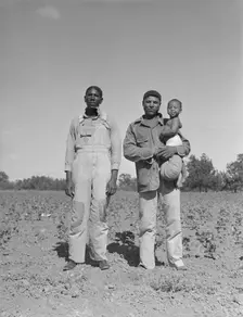 Ex-tenants, now day laborers, Ellis County, Texas, 1937. Creator: Dorothea Lange