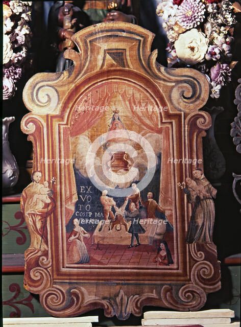  'Ex - Vote', from the Chapel of Saint Anne in Barcelona.