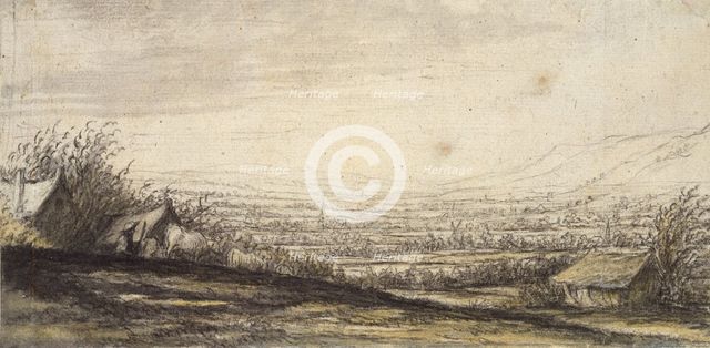 Extensive Landscape with Cottage and Cattle, late 17th century. Artist: Aelbert Cuyp.