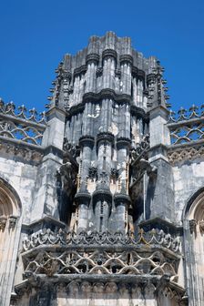 Exterior detail, Monastery of Batalha, Batalha, Portugal, 2009. Creator: Samuel Magal
