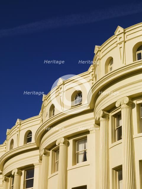 Exterior detail of a house, Brunswick Square, Hove, Brighton, East Sussex, 2007. Artist: Historic England Staff Photographer.