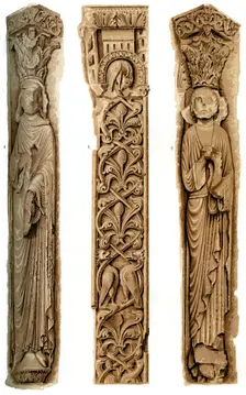 Exterior decoration of Le Mans Cathedral, Le Mans, France, 15th century (1849).Artist: H Moulin