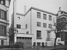 Exterior - House for Denys Lowson, Esq., Upper Phillimore Gardens, London 1939. Artist: Herbert Felton