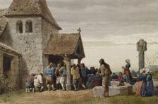 Exterior of a Church, 1864. Creator: Gustave Brion