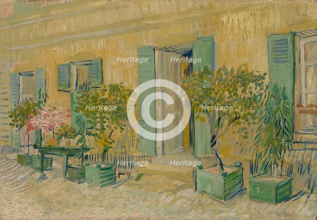 Exterior of a Restaurant in Asnières, 1887. Creator: Gogh, Vincent, van (1853-1890).