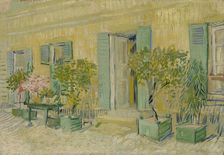 Exterior of a Restaurant in Asnières, 1887. Creator: Gogh, Vincent, van (1853-1890)