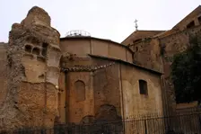 Exterior of Baths of Diocletian, National Roman Museum, Rome, Italy, 2009. Creator: LTL