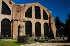 Exterior of Baths of Diocletian, National Roman Museum, Rome, Italy, 2009. Creator: LTL