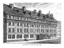 Exterior of Furnival's Inn. 1754