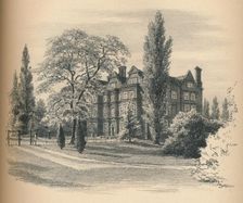 Exterior of Kew Palace 1902. Artist: Thomas Robert Way