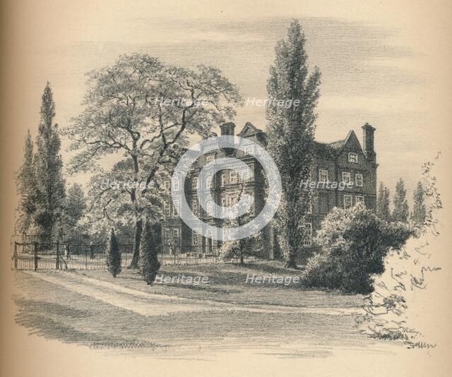 'Exterior of Kew Palace', 1902. Artist: Thomas Robert Way.