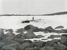 Exterior of Igloo c1911, (1913). Artist: G Murray Levick
