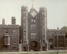 Exterior of St James's Palace, London, 1887. Creator: Unknown