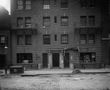 Exterior of tenement, New York City, between 1900 and 1910. Creator: William H. Jackson