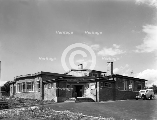 Exterior of the Royston Working Men's Club Barnsley, South Yorkshire, 1962. Creator: Michael Walters.